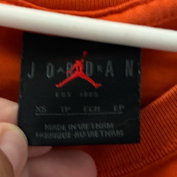 Jordan Women's Orange Crop Top XS - Picture 8 of 11